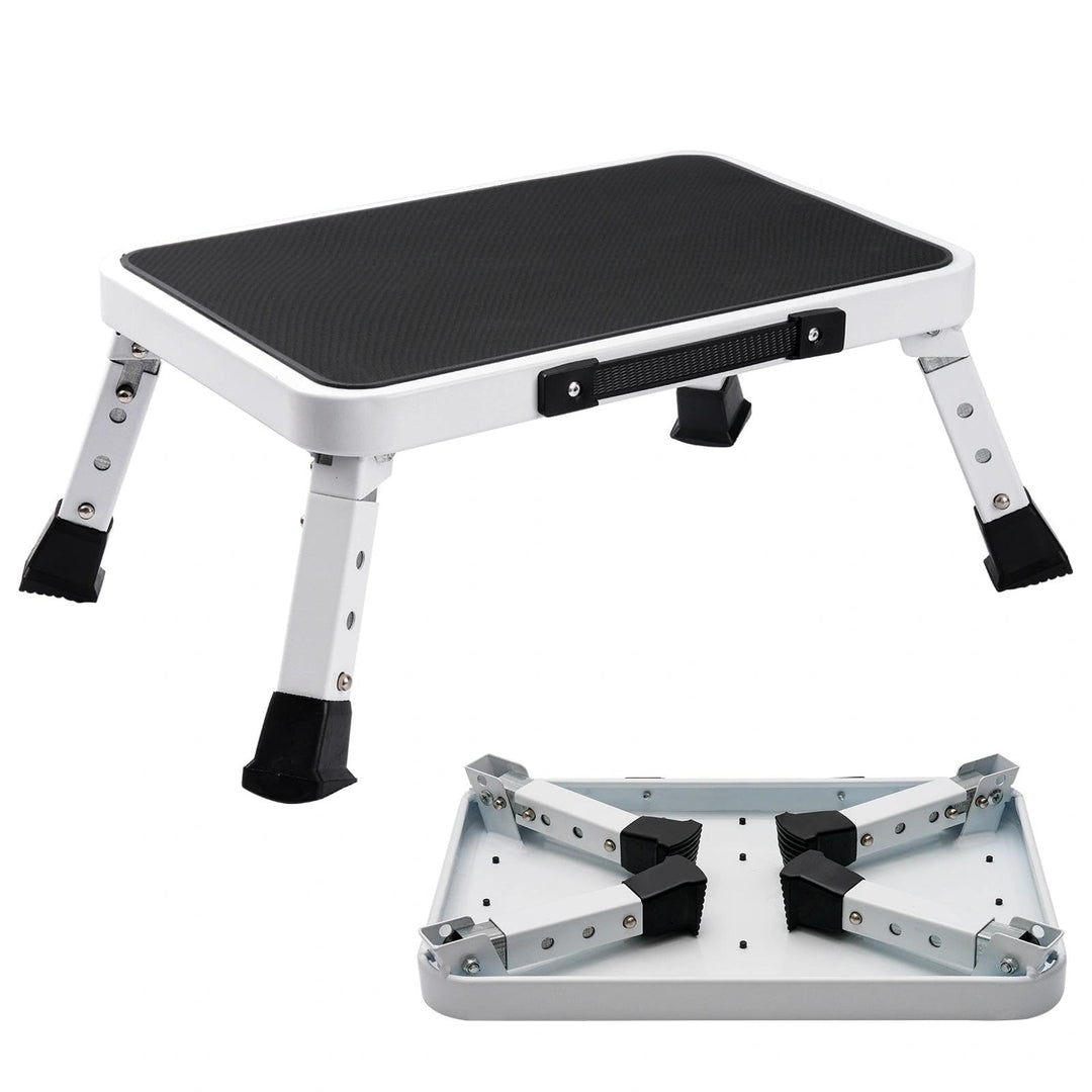 Klapphocker, Tritthocker Klappbar, Hocker Klappbar, Klapptritt, Falthocker, Trittstufe Klappbar, Fus
