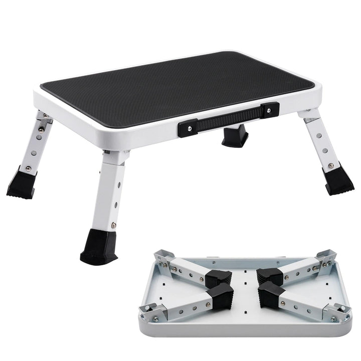 Klapphocker, Tritthocker Klappbar, Hocker Klappbar, Klapptritt, Falthocker, Trittstufe Klappbar, Fus