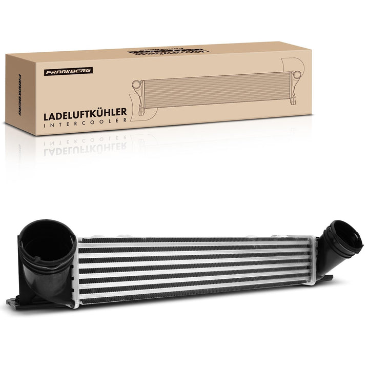 Frankberg Ladeluftkühler Turbokühler Kompatibel mit 1er E81 E87 120d 123d 2004-2012 3er E90 320d 200