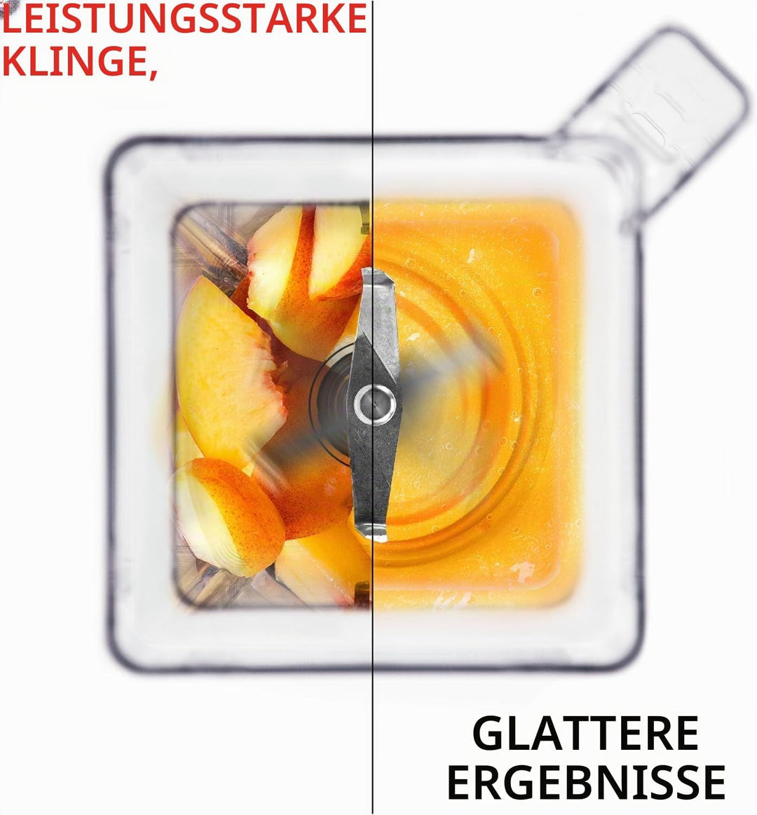 Blendtec 40-630-53 WildSide Jar Behälter, 2.66 L, Transparent WildSide, Glas, WildSide, Glas