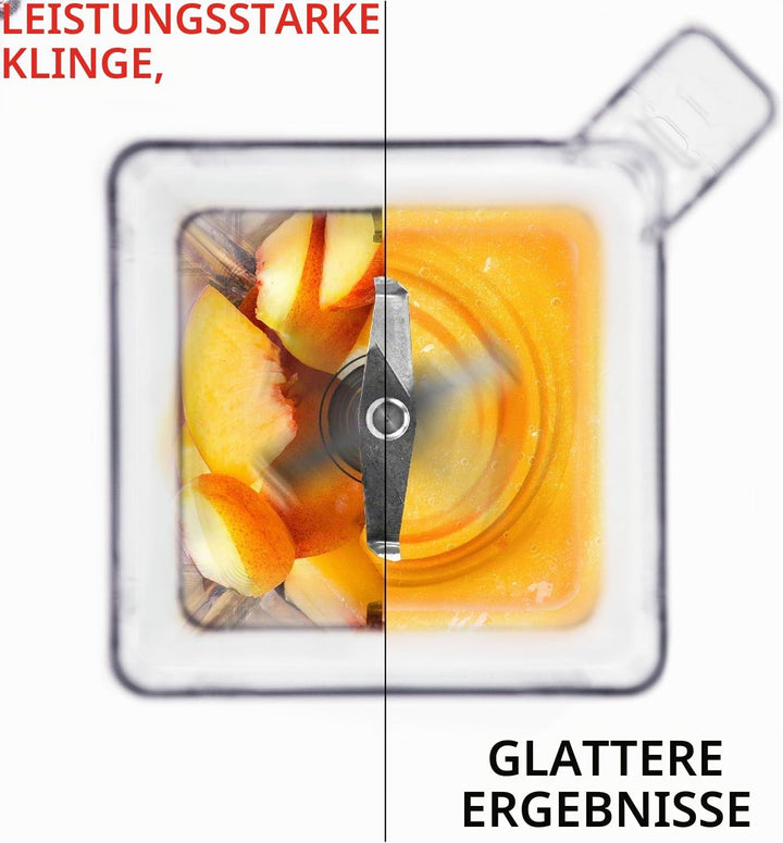 Blendtec 40-630-53 WildSide Jar Behälter, 2.66 L, Transparent WildSide, Glas, WildSide, Glas