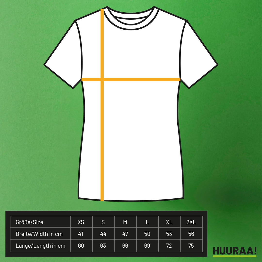 Huuraa Damen T-Shirt Berlin My Love Bio Baumwolle Fairtrade Oberteil Grösse XS-XXL für alle Fans von