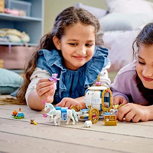 LEGO 43192 Disney Princess Cinderellas königliche Kutsche Single, Single