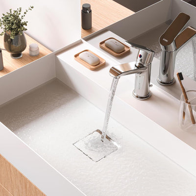 Krobec Wasserhahn Bad,neues Design,Waschbeckenarmatur,Einhebel-Waschtischarmatur Mischbatterie Einha