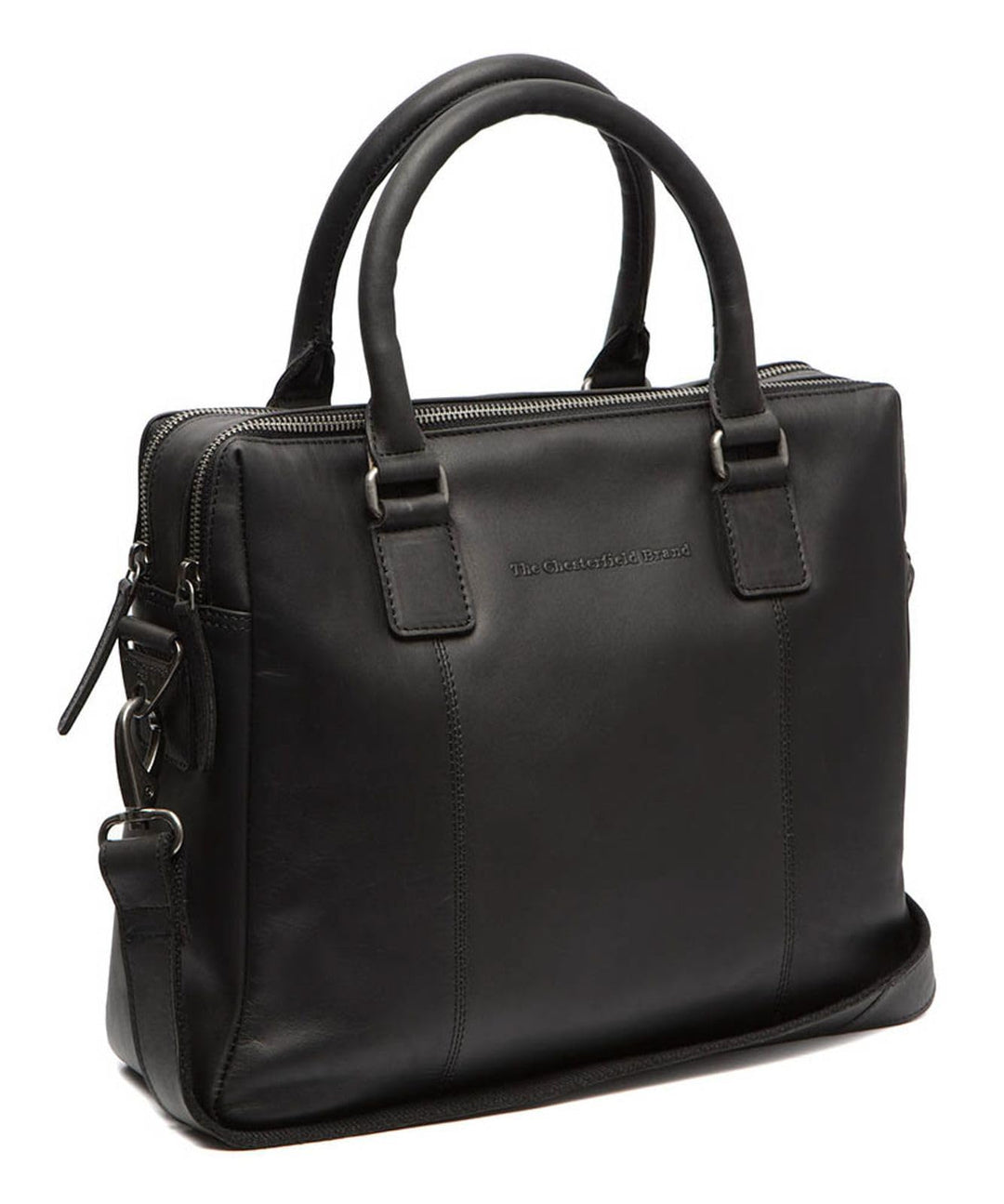 The Chesterfield Brand Santiago - Aktentasche 14" 32 cm Schwarz, Schwarz