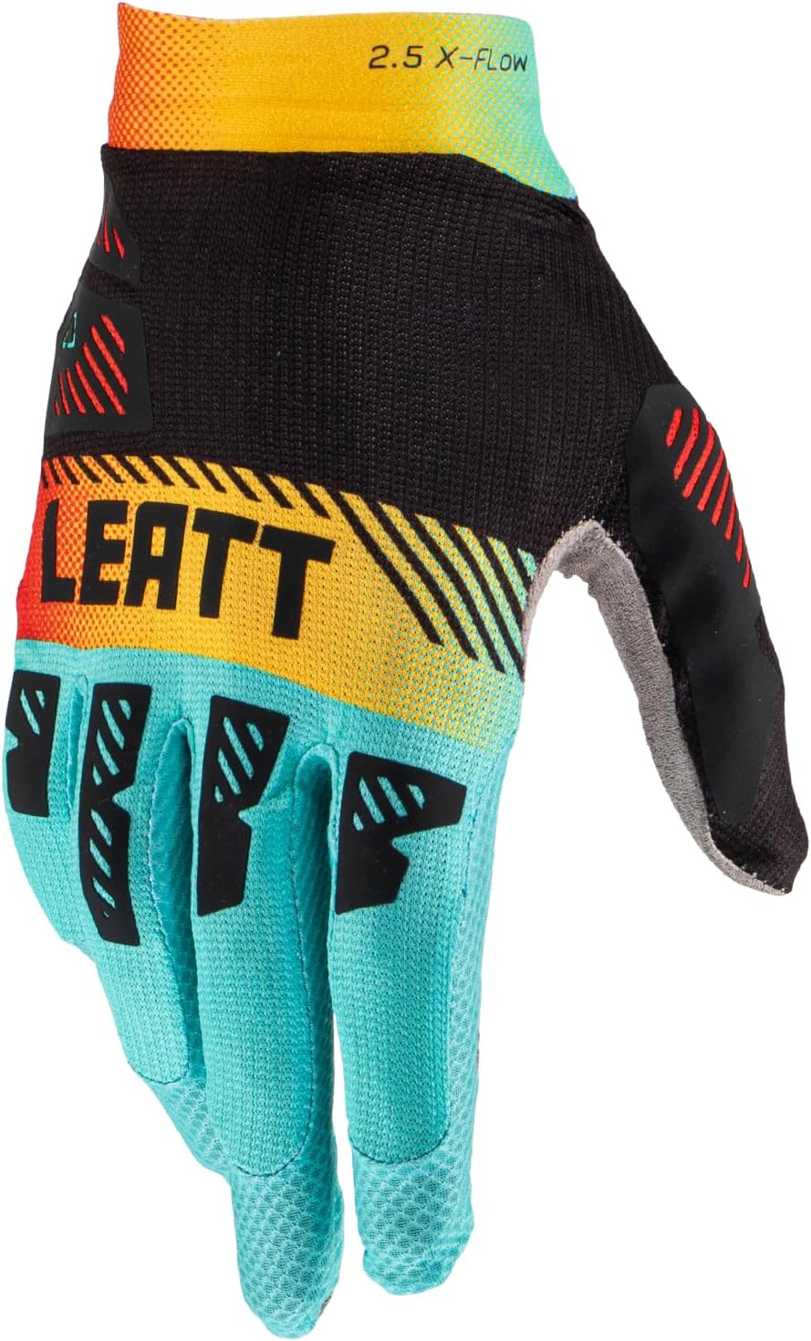 Leatt Motocross 2.5 X-Flow Handschuhe mit NanoGrip Handfläche S Braun, S Braun