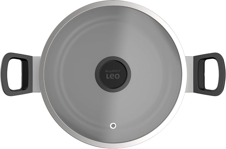 Berghoff Leo grosser Kochtopf (24x14cm) - Topf induktion - Suppentopf mit Deckel - Topf gross - non