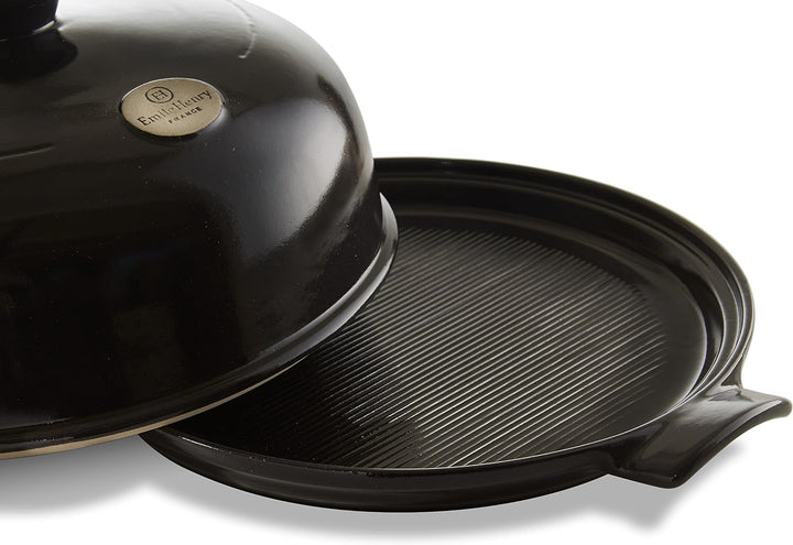 Broodbakbol  E-box Ø285mm Emile Henry 9508-79 Fusain Charcoal, Charcoal