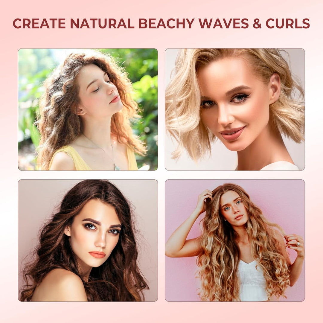 Konischer Lockenstab aus Keramik für Natürliche Wellen Locken Conical Curling Wand Lockenwickler Loc