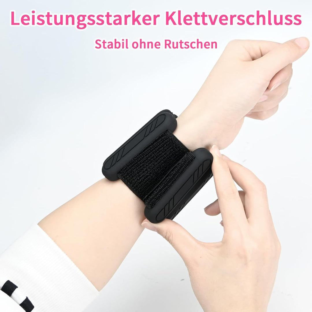 Gewichtsmanschetten 2er Set – Verstellbare Handgelenkgewichte &amp; Fussgewichte aus Silikon für Damen &amp;