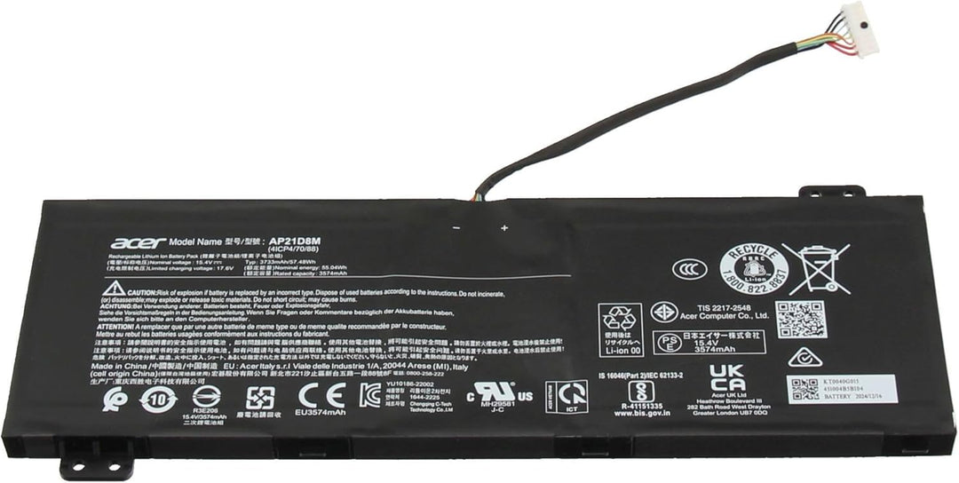 Acer Nitro 5 (AN515-45) Original Akku 57,28Wh