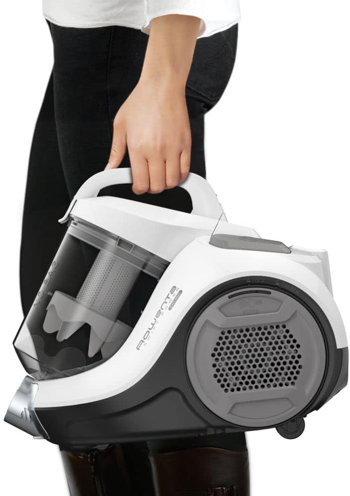 Rowenta RO2957 Swift Power Cyclonic, Beutelloser Abschleppsauger, Zyklontechnik, Tier-Set, Radius vo