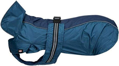 TRIXIE Regenmantel für Hunde von Rouen blau 36 cm, blau 36 cm