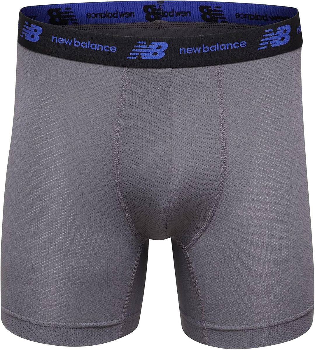 New Balance Herren No Fly Mesh-Jersey-Boxershorts, Atmungsaktiv, Leicht, Feuchtigkeitsableitend, 3 S