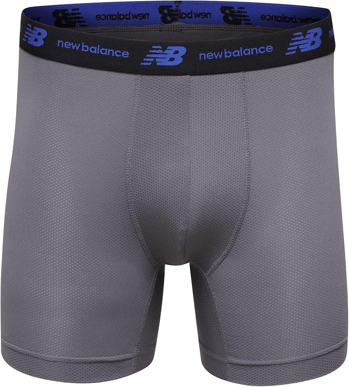 New Balance Herren No Fly Mesh-Jersey-Boxershorts, Atmungsaktiv, Leicht, Feuchtigkeitsableitend, 3 S