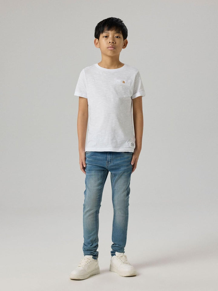 NAME IT Jungen Hose 92 Light Blue Bleached Denim, 92 Light Blue Bleached Denim