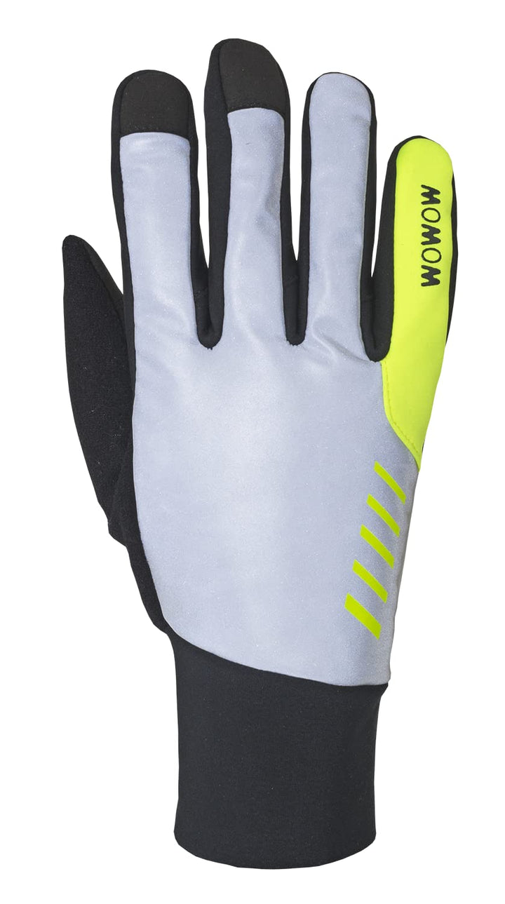 Wowow Unisex Night Stroke Medium-Reflective Clothes-Gloves, M