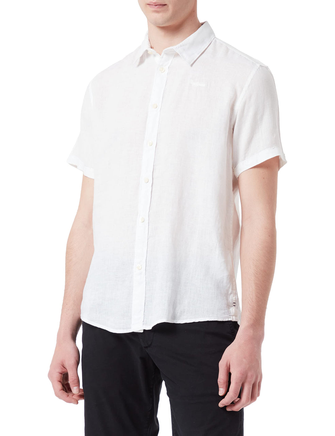 Pepe Jeans Herren Hemd Parks XXL Weiss (White), XXL Weiss (White)