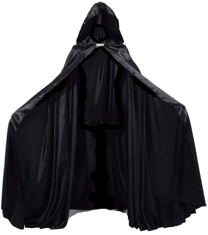 GRACEART Damen Cape Umhang Mit Kapuze Mittelalter Mantel Lang Halloween kostüm Für Hochzeit Braut Ab