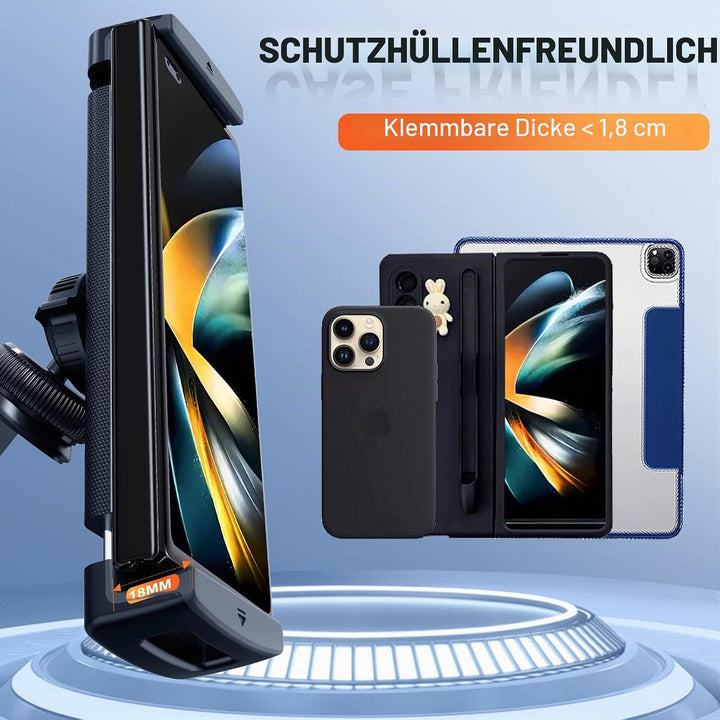Z Fold Auto Handyhalterung - 60° drehbar, Fester Halt, fällt nie ab - iPad mini Handyhalterung Auto