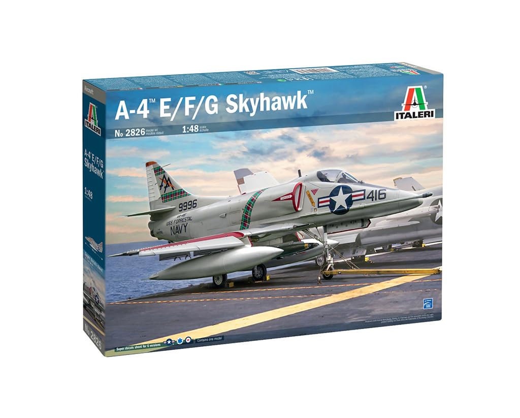 Italeri 2826S - 1:48 A-4E/F/G Skyhawk - Modellbau, Bausatz, Standmodellbau, Basteln, Hobby, Kleben,