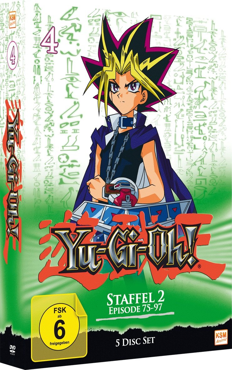 Yu-Gi-Oh - Staffel 2.2 (Episode 75-97) [5 Disc Set], DVD