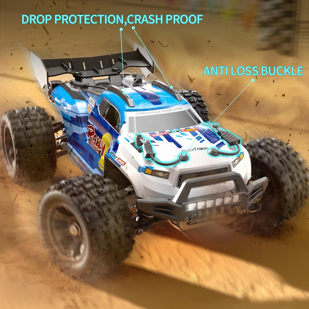 YONCHER 18101 PRO Ferngesteuertes Auto Bürstenlose,1:18 60KM/H RC Auto für Erwachsene Kinder, 4WD Of