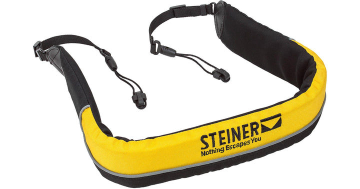 Steiner Unisex-Erwachsene Schwimmender Fernglasgurt Fernglas, gelb, Einheitsgrösse Schwimmender Fern