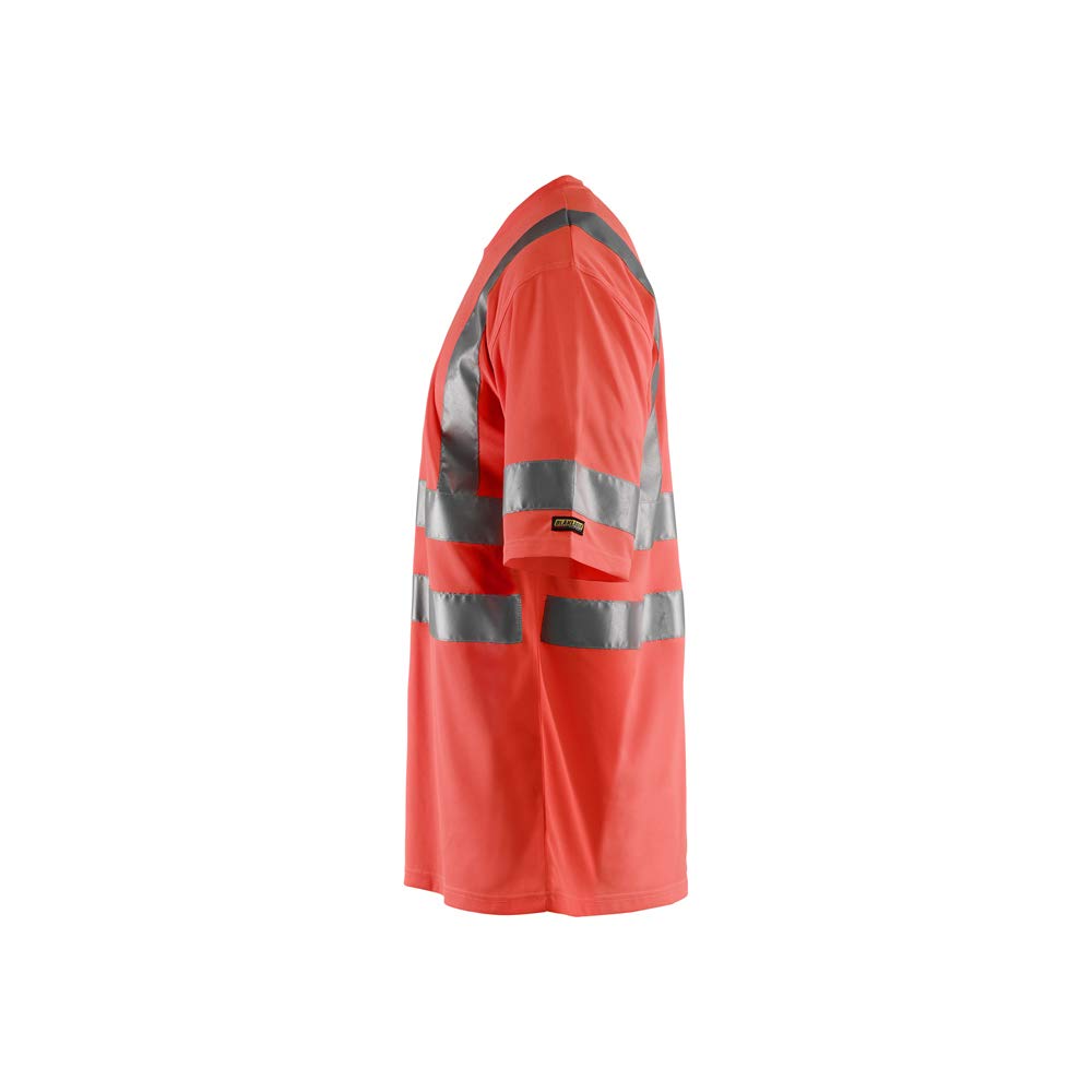 Blaklader 341310095500S T-Shirt, High Vis Rot, Grösse S