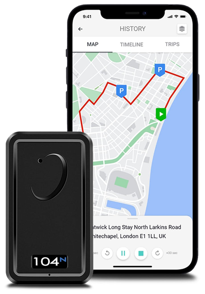 GPSLive 104 PRO 4G Magnetisch GPS Tracker Auto, Wohnmobil, KFZ | Einfache Installation | Livetrackin