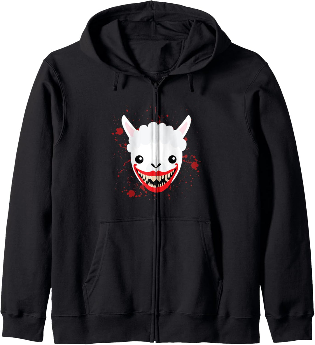 Scary Llama - Clown Smile - Halloween 2020 - Creepy Costume Kapuzenjacke