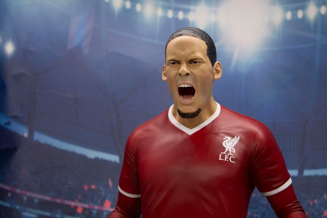 Football's Finest - Liverpool FC (Virgil Van Dijk) 60 cm Statue aus Kunstharz L Rot, L Rot