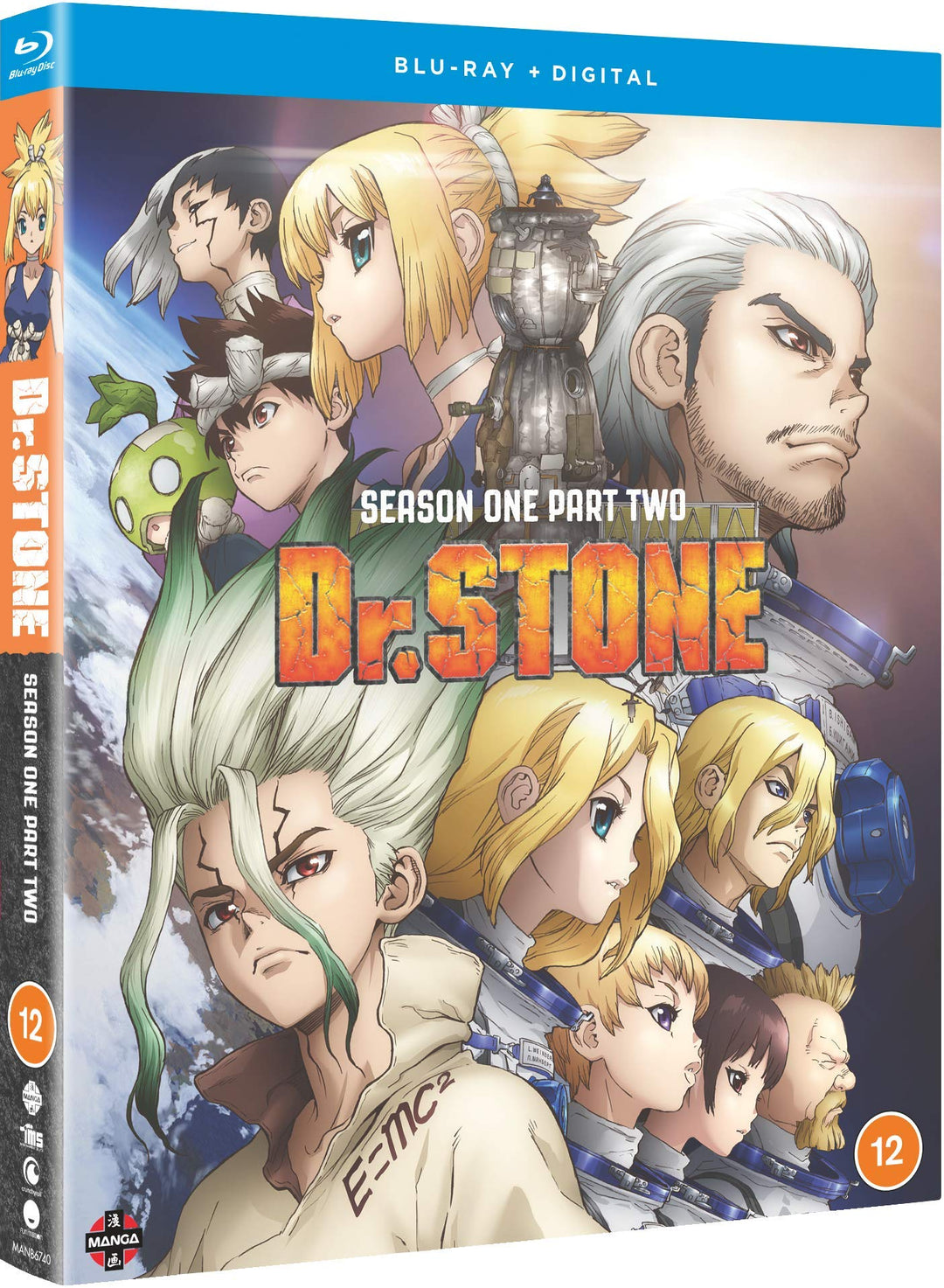Dr. Stone: Season 1 Part 2 (Episodes 13-25), Blu-ray