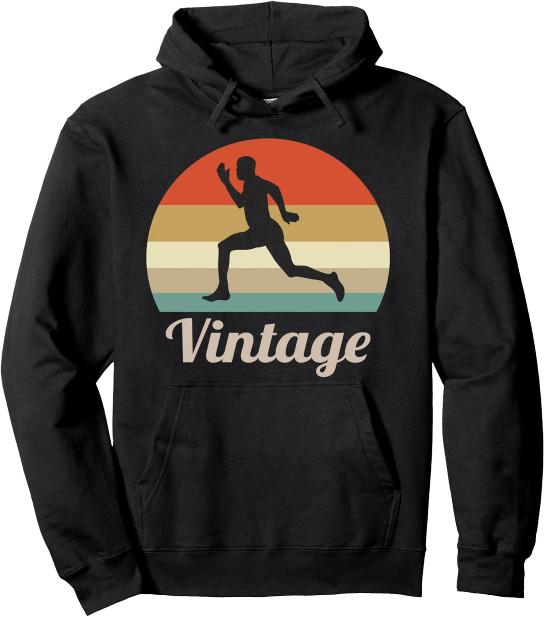 Laufsport Laufen Joggen Jogging Rennen Läufer Zehnkampf Pullover Hoodie