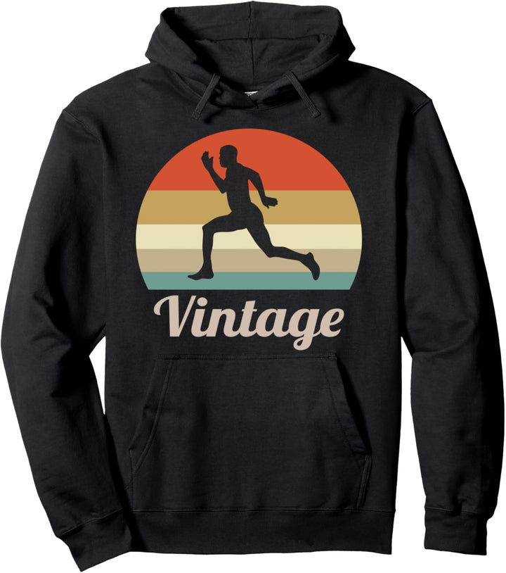 Laufsport Laufen Joggen Jogging Rennen Läufer Zehnkampf Pullover Hoodie