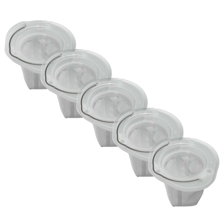 vhbw 5x Staubsaugerfilter kompatibel mit Black &amp; Decker Dustbuster DVJ215