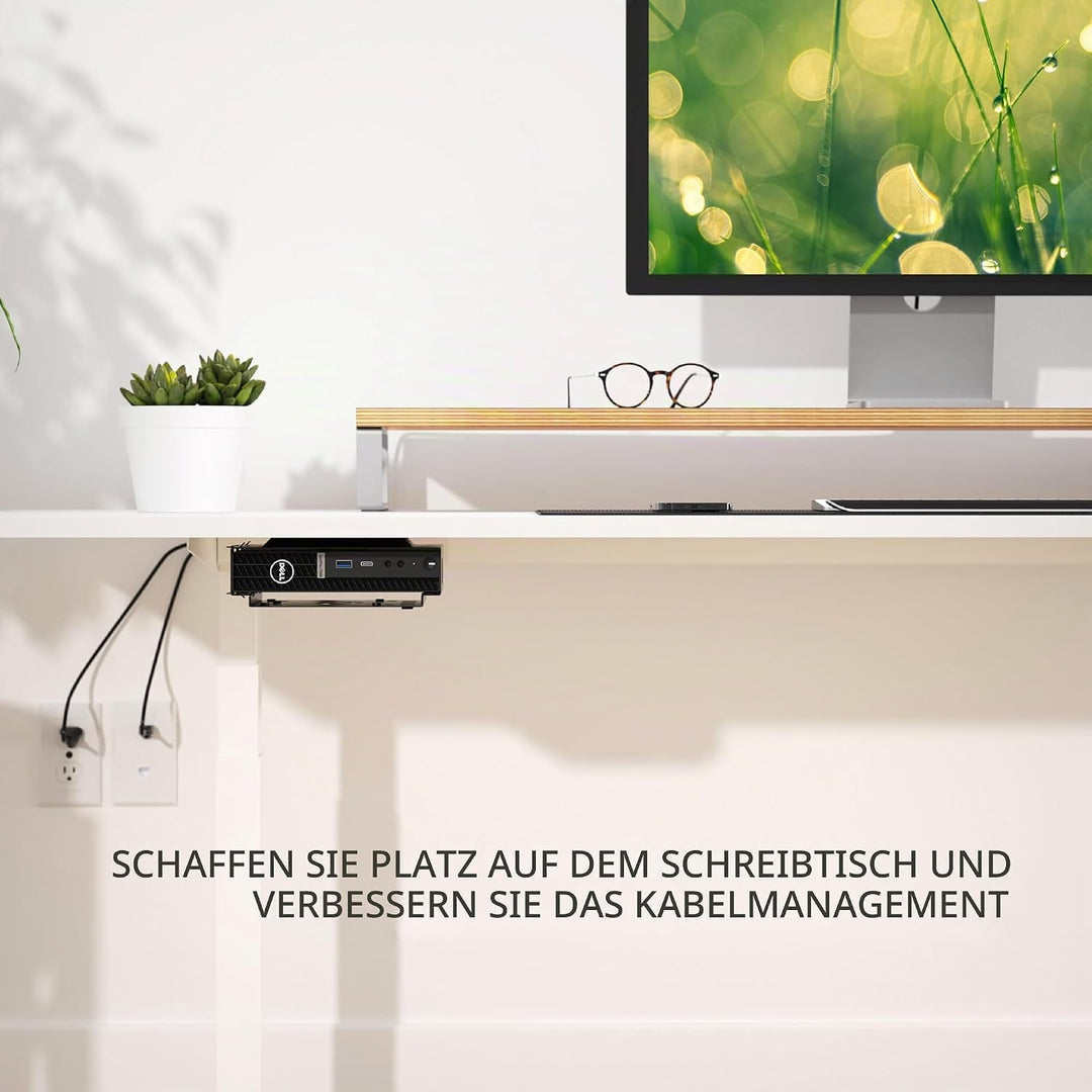 HumanCentric Dual VESA Sleeve kompatibel mit Dell OptiPlex Micro Form Factor Case VESA-Halterung für