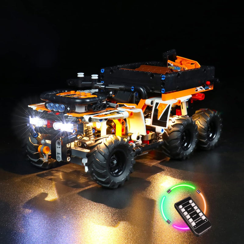 BrickBling LED-Beleuchtung mit Beleuchtungs-Fernbedienung für Lego 42139 Dirt Bike Collectible Kit (