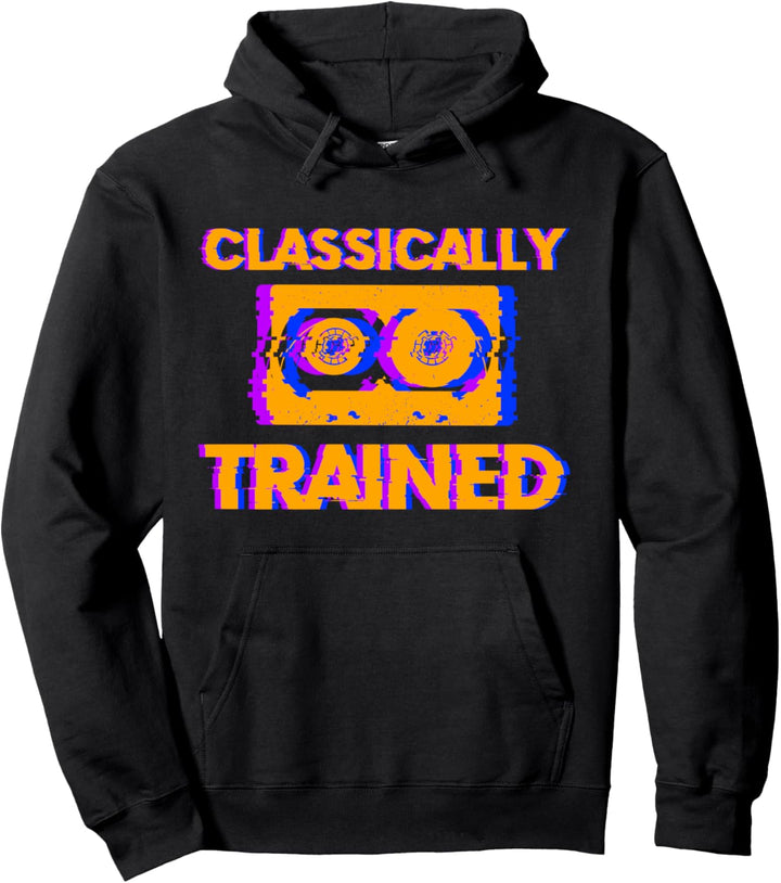 Klassisch Ausgebildet Tonbandkassette Musik Kassette DJ Pullover Hoodie