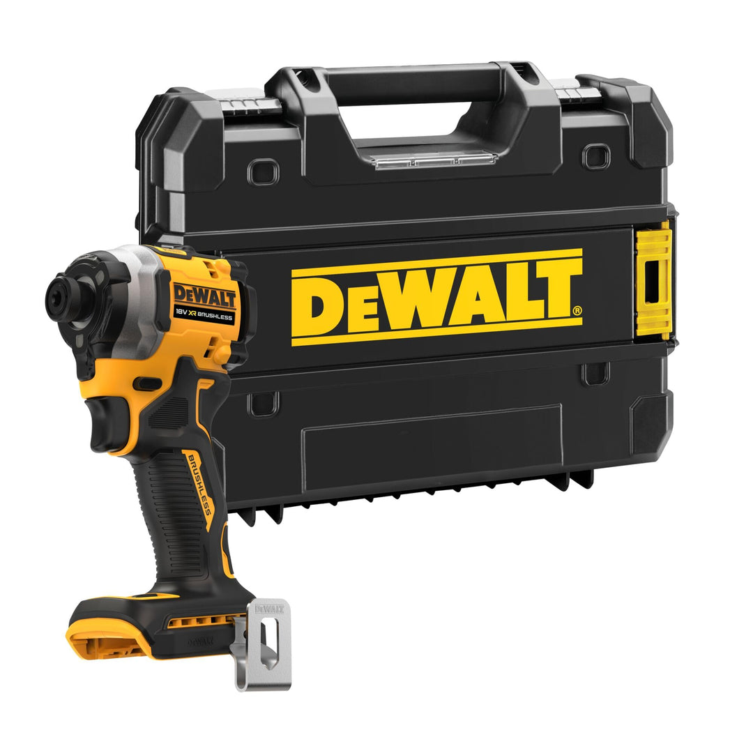 Dewalt 18V XR Akku-Schlagschrauber DCF850NT (¼“ Zoll Innensechskant-Aufnahme mit Selbstverriegelung,