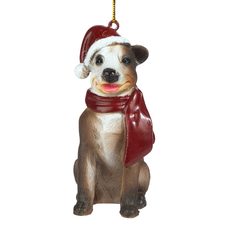 Christmas Ornaments - Weihnachten Pitbull Ferienhundeornamente Pitbull Terrier, Pitbull Terrier