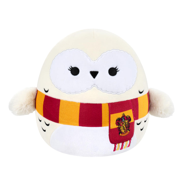 Squishmallows SQWB00466 - Harry Potter Hedwig mit Schal 25 cm, offizielles Jazwares Plüsch, superwei