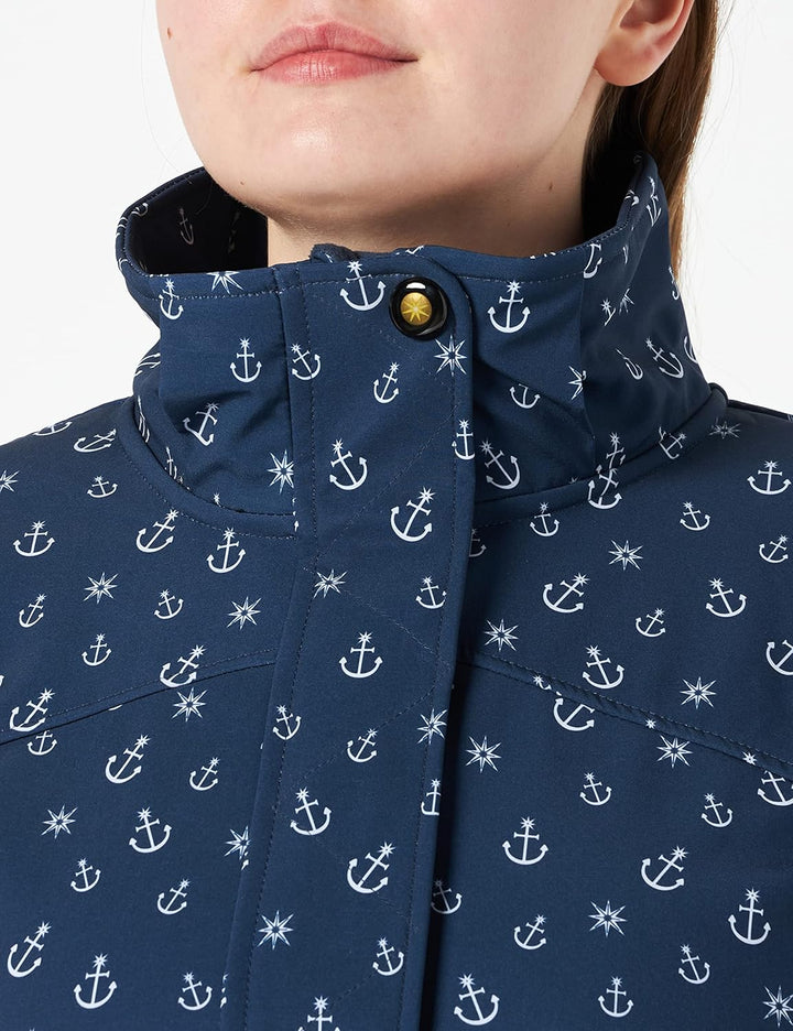 Ankerglut Damen #Ankerglutschein Women Softshelljacke 34 Navy, 34 Navy