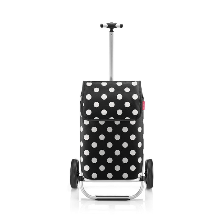 reisenthel Shopping Trolley dots White - Leichter, geräumiger Shopping Trolley für den Wocheneinkauf