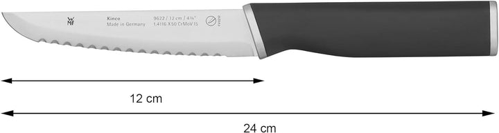 WMF Kineo Allzweckmesser Wellenschliff 24 cm, Schälmesser, Made in Germany, Performance Cut, Kinetis