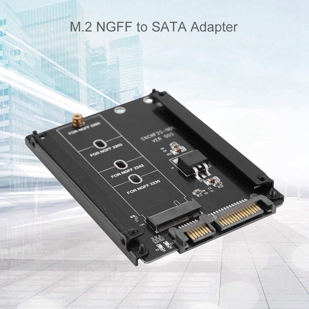 M.2 SSD to 2.5in Adapter M.2 to SATA Converter M.2 NGFF to SATA Adapter, High Per M.2 to SATA Conver