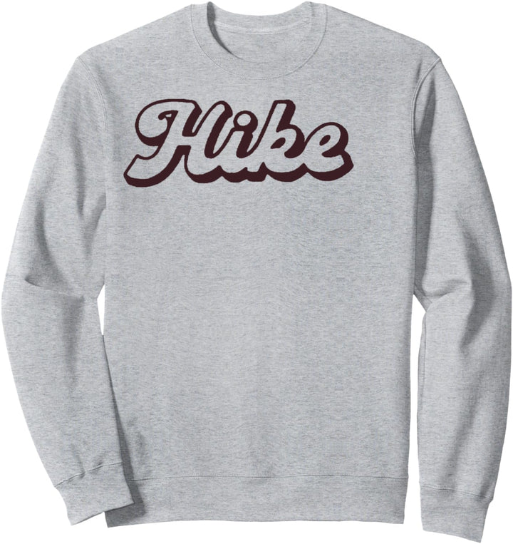 Trendy Hike Bold Outline Sweatshirt