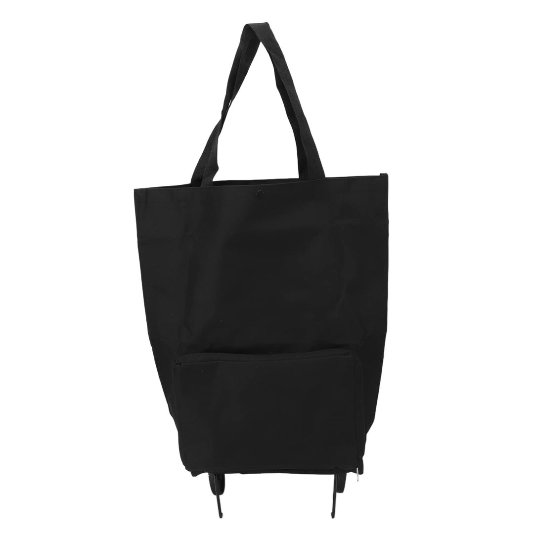 Einkaufstasche, 2 in 1 Einkaufstasche mit Rollen Faltbar, Faltbare Einkaufstrolley Tasche, Multifunk