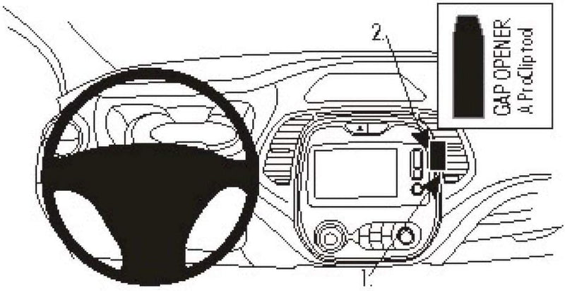 Brodit 854942 ProClip Halterung