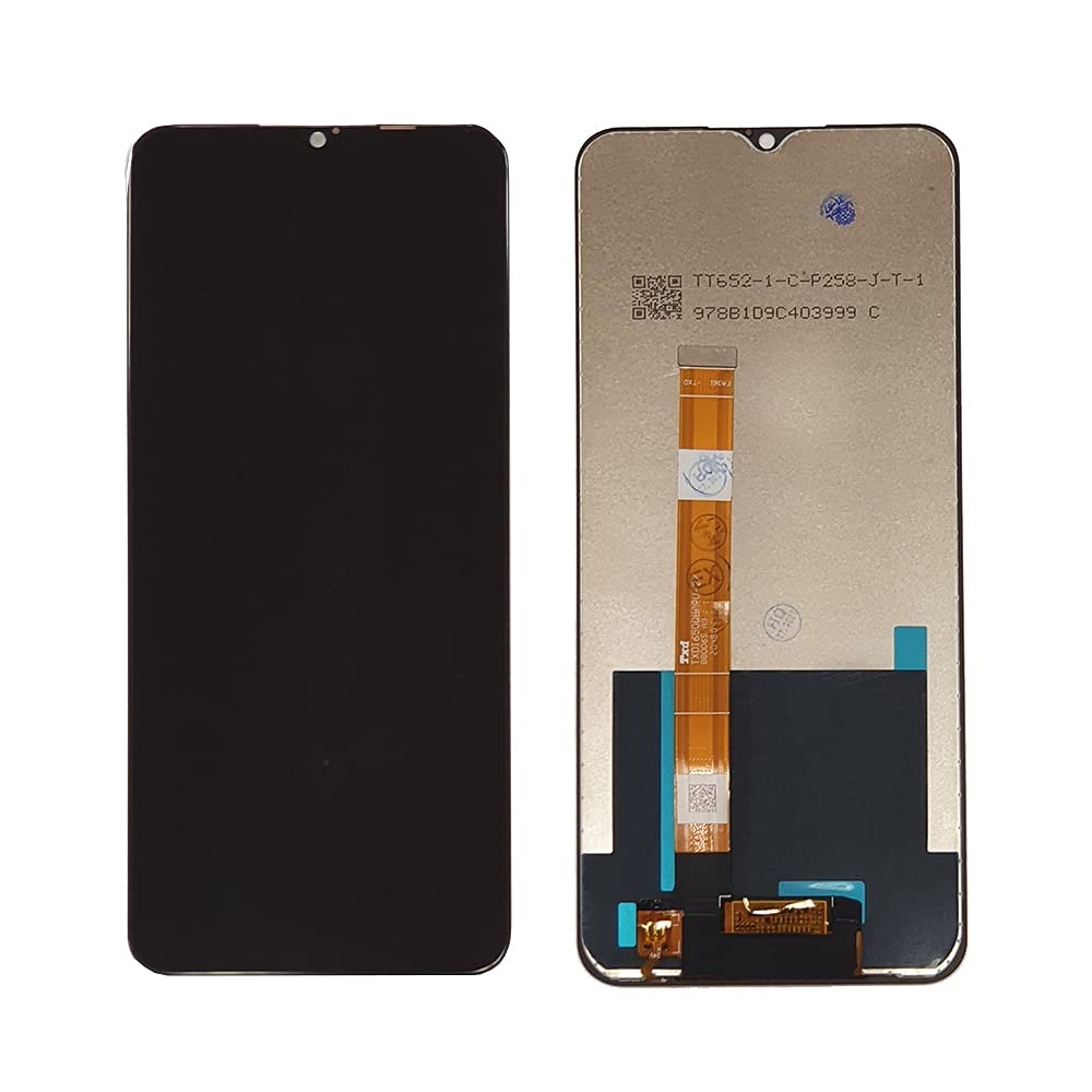 Smartex® Display LCD kompatibel mit Oppo A15 (CPH2185), A15s (CPH2179), A35 (PEHM00) - Schwarz A15,A